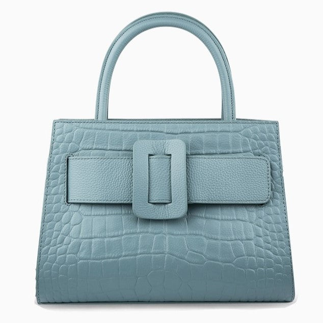 Croc-Embossed Tote Bag – Versatile Fashion Handbag